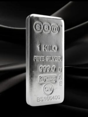 سبيكة فضة سام 1 كيلو عيار 999